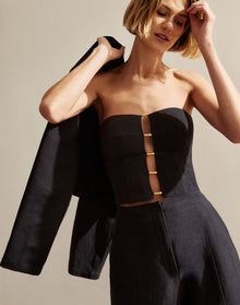 Whitney Tailored Pants | Black