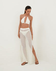 Knit Valerie Pants - Off White XS