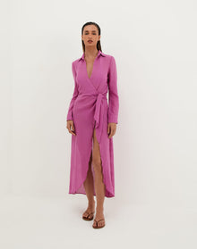 Mirian Long Cover Up - French Rose XS