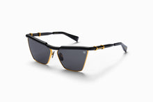 Womens | Victoire Sunglass | Matte Black - Gold - Black | Dark Grey