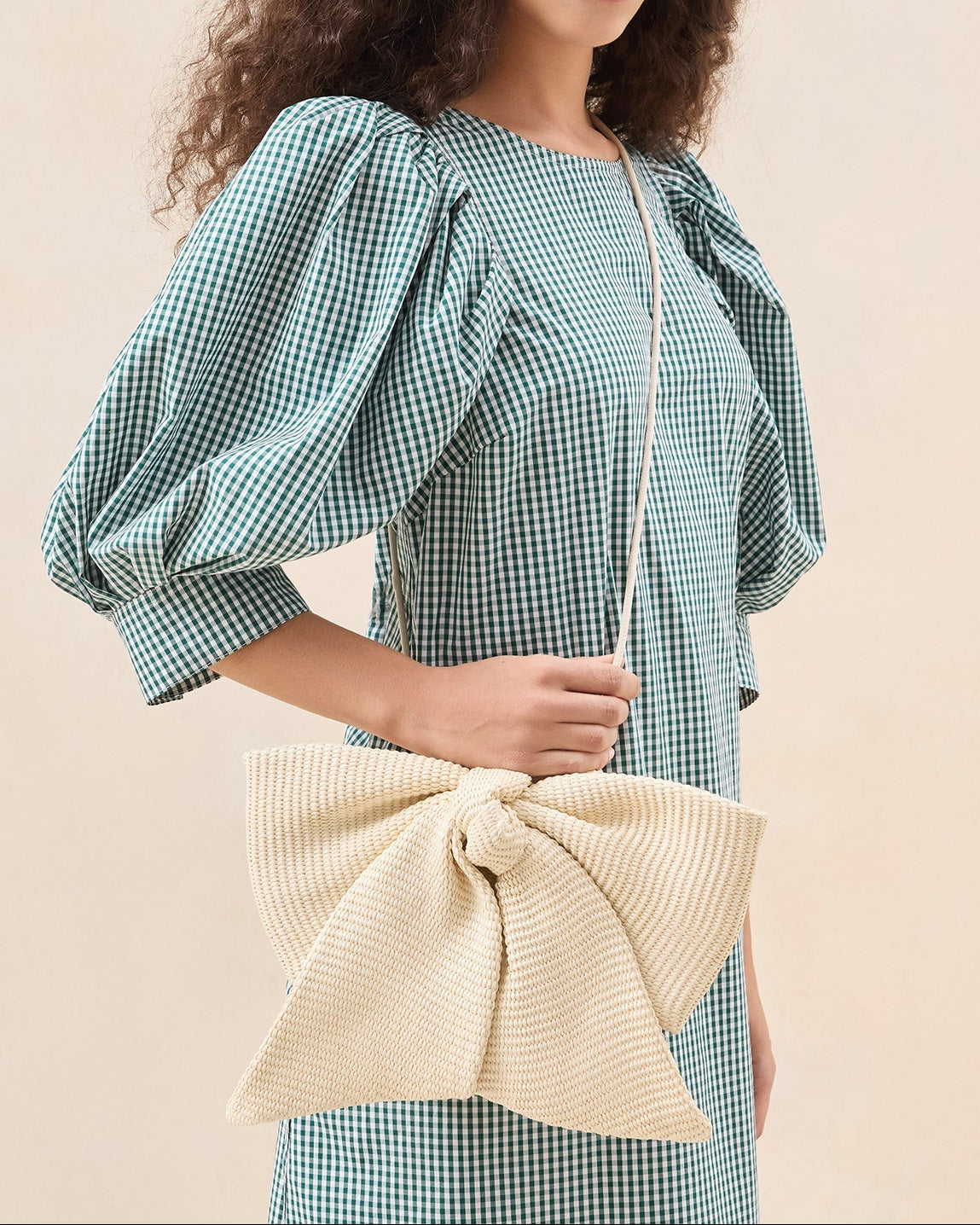 Color: Cream Woven