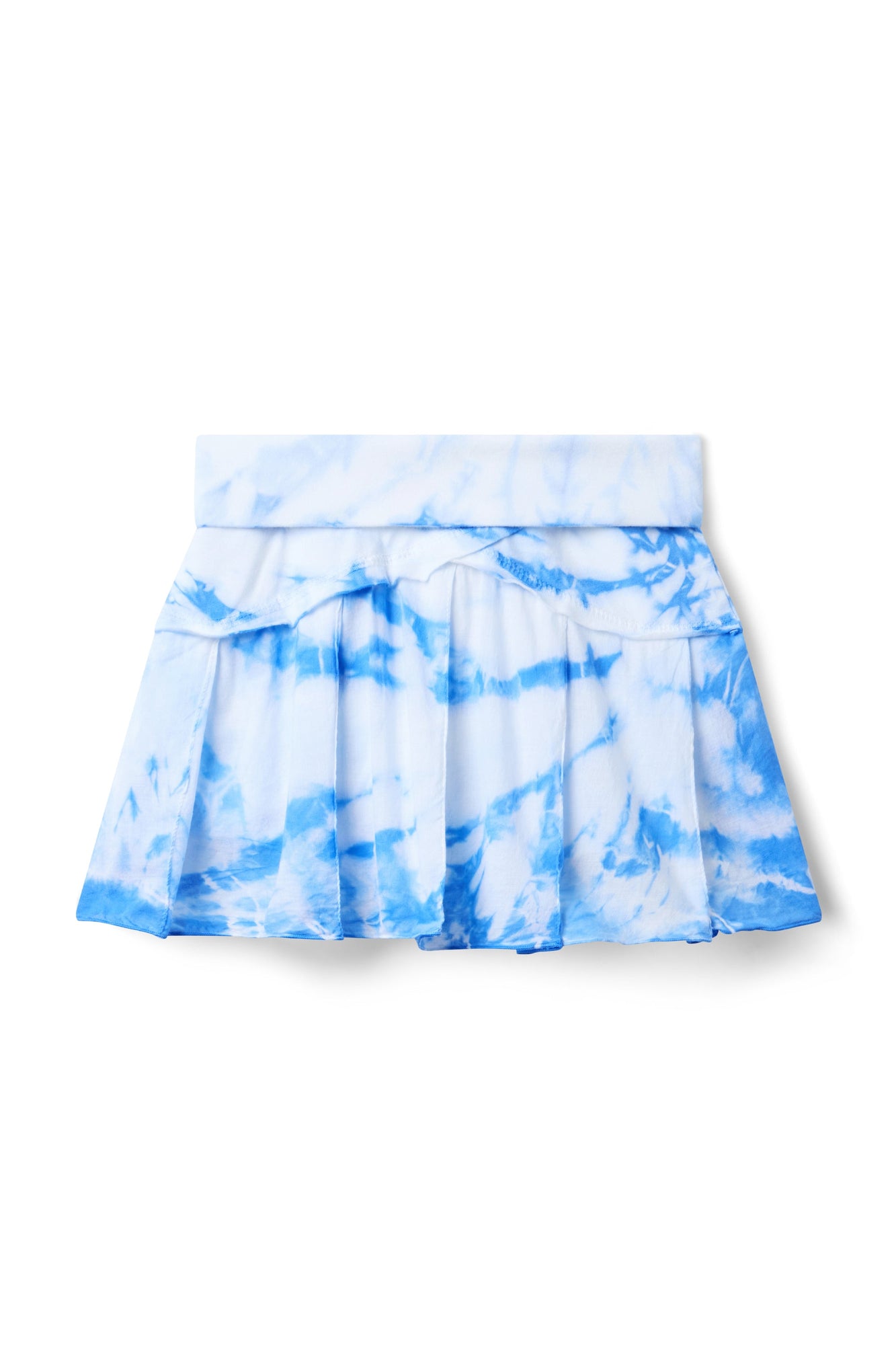 Kids | Rolldown Pleated Voile Skort | Spiral Marina