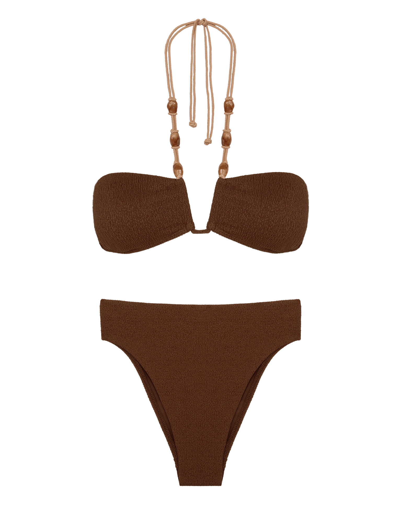 Firenze Gigi Hot Pant Bottom - Brown Brazilian / XS