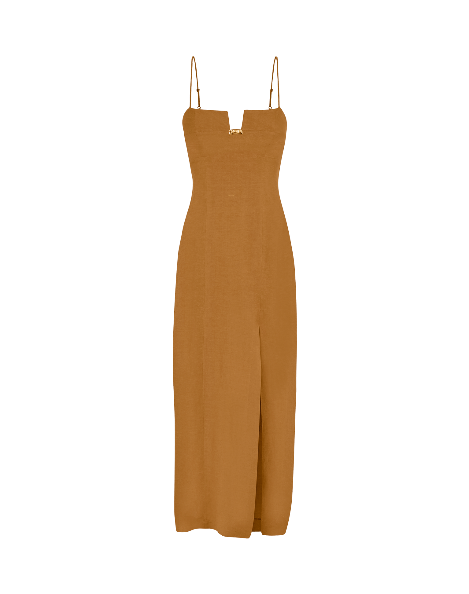Bel Midi Dress - Toffee XS