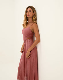 Dana Midi Dress - Sweet Heart XS