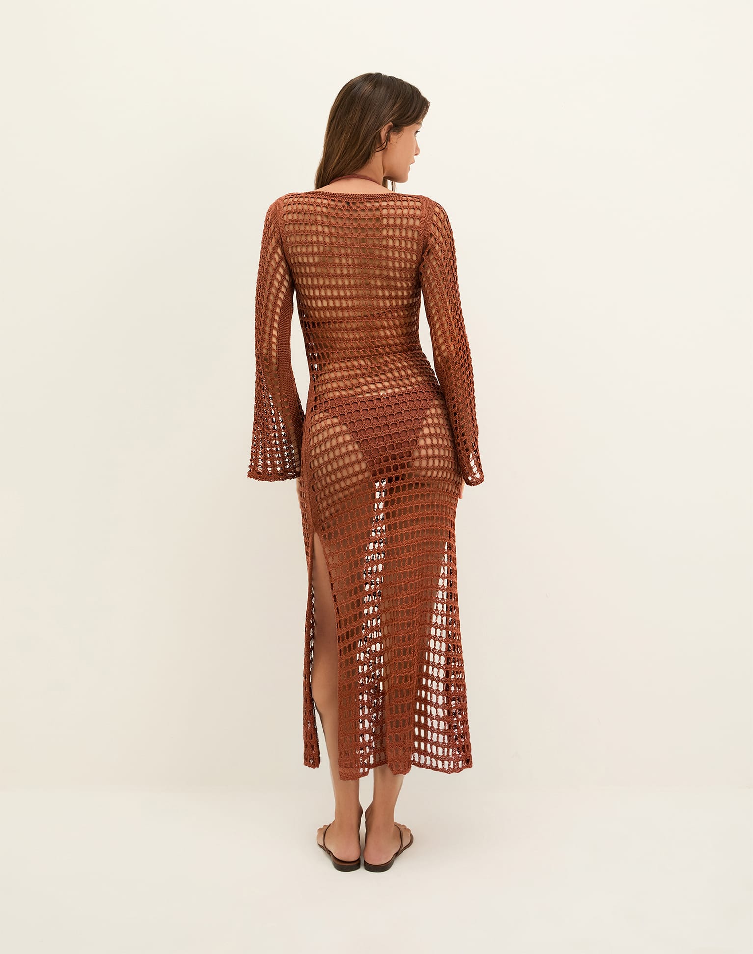 Knit Belle Long Cover Up - Devotion XS