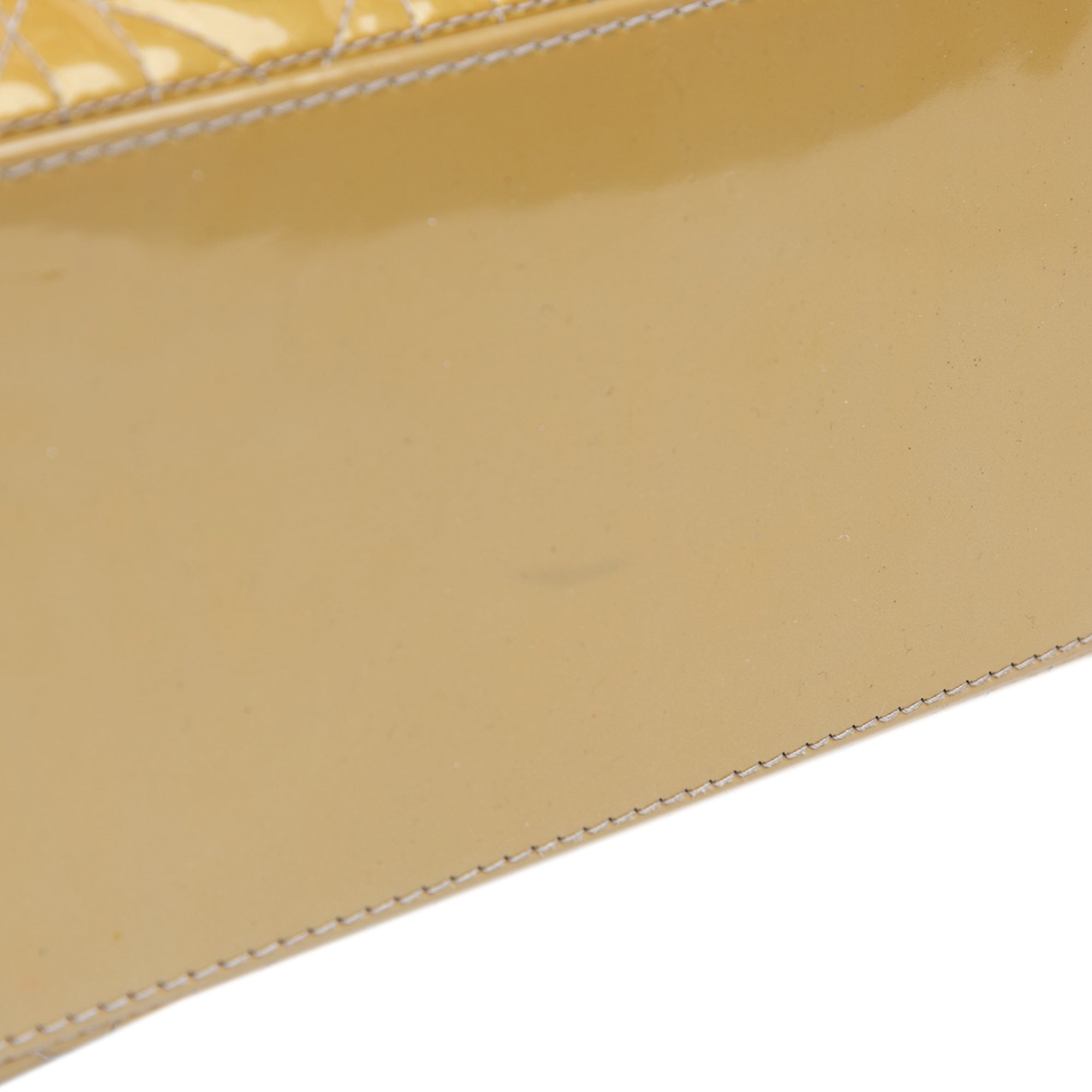 Dior | Pre-Owned Medium Patent Cannage Lady Dior | Brown