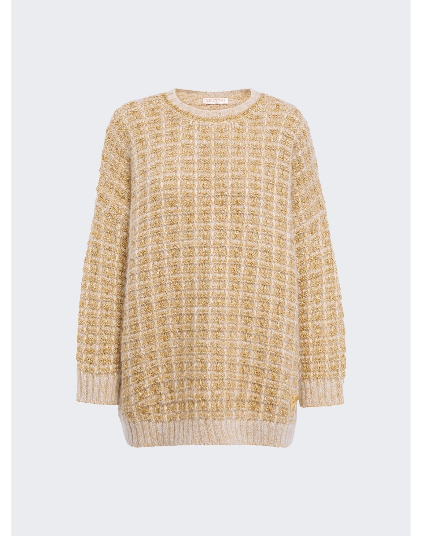 Valentino | Women | Crewneck Sweater | Gold