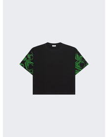 Veert | Men | Heart Embroidered T-shirt | Black