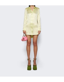 Versace | Women | Medusa Aevitas Platform Pumps | Acid Lime Green