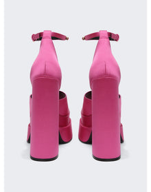 Versace | Women | Medusa Aevitas Platform Sandals | Pink Paradise