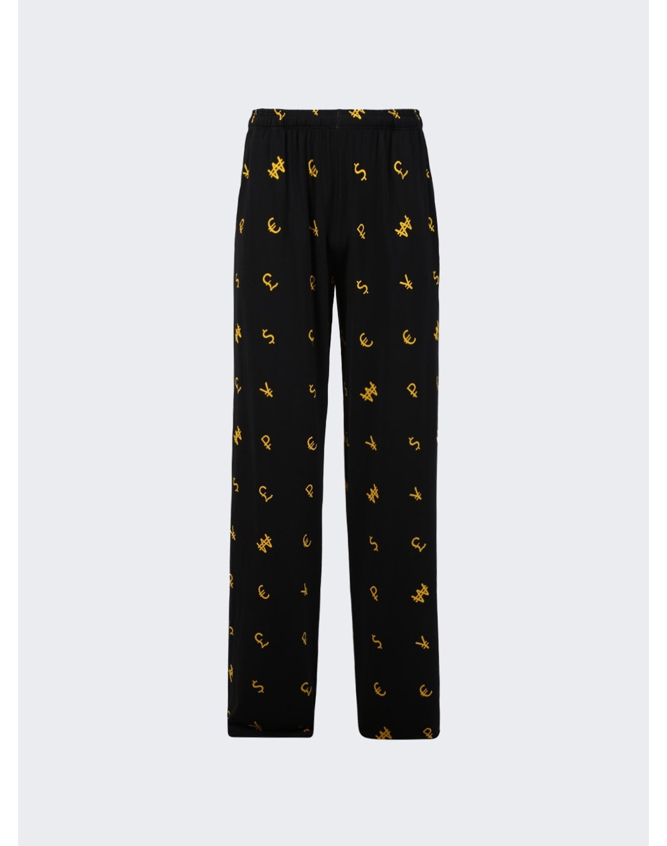 Vetements | Men | Currency Fluid Jersey Pants | Black