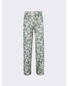 Vetements | Men | Fluid Jersey Pants | Million Dollar Green