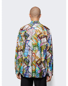 Vetements | Men | Lottery Fluid Jersey Shirt | Multicolor