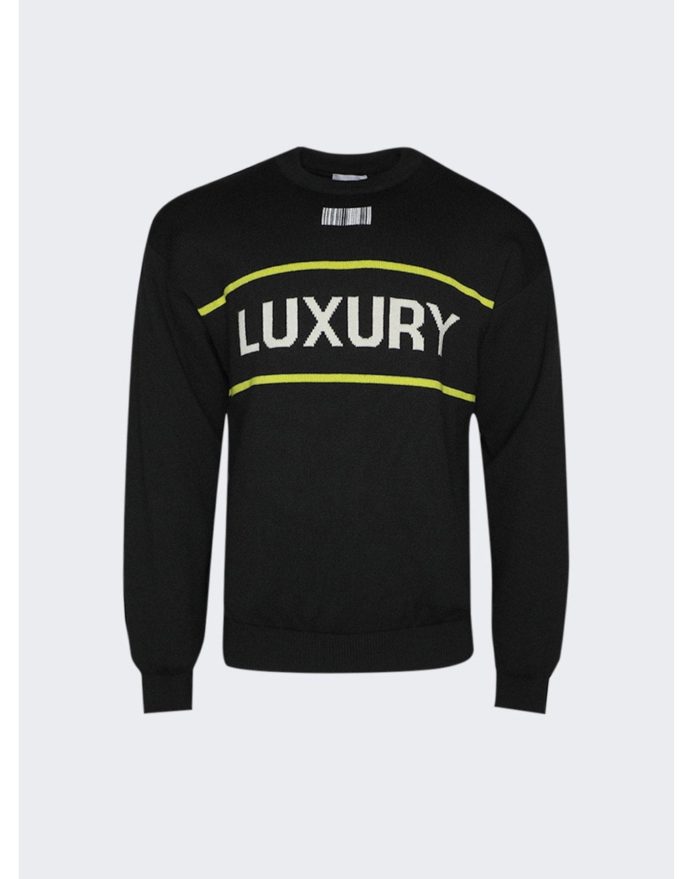 Vetements | Men | Luxury Knitted Sweater | Black