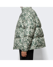 Vetements | Men | Million Dollar Puffer Jacket | Green