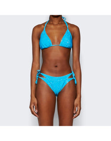 Vetements | Women | Double Bikini Top | Blue Splash
