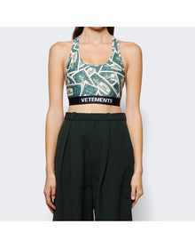Vetements | Women | Million Dollar Sports Bra | Green