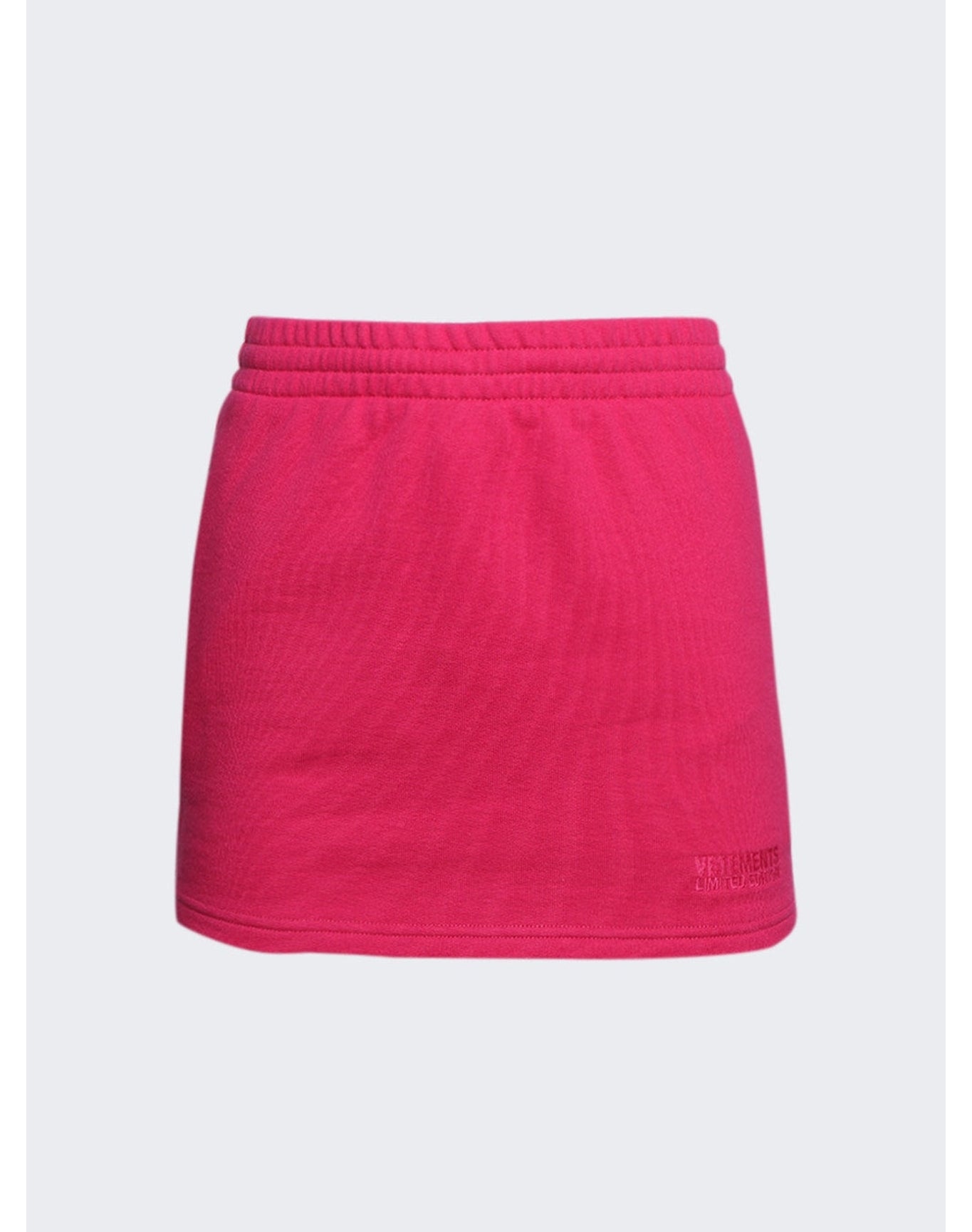 Vetements | Women | Push-up Molton Mini Skirt | Hot Pink