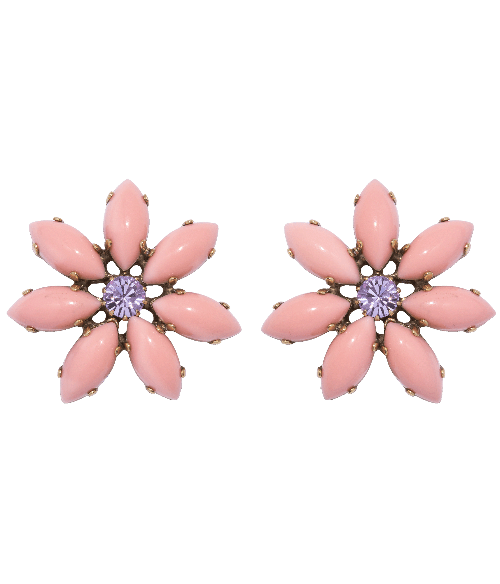 Violetta Earrings in Pink - Loren Hope