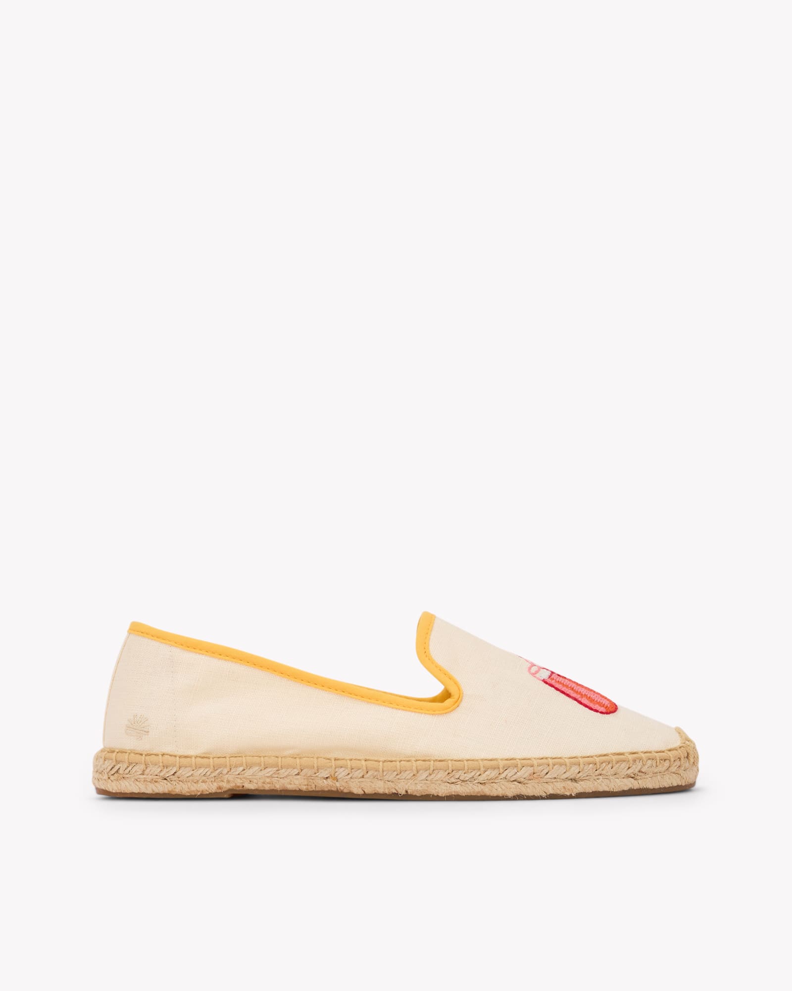 Women's Smoking Espadrille | Embroidery | Bellini - Natural Undyed - Women's Espadrilles - Bellini - Natural Undyed - Soludos - 