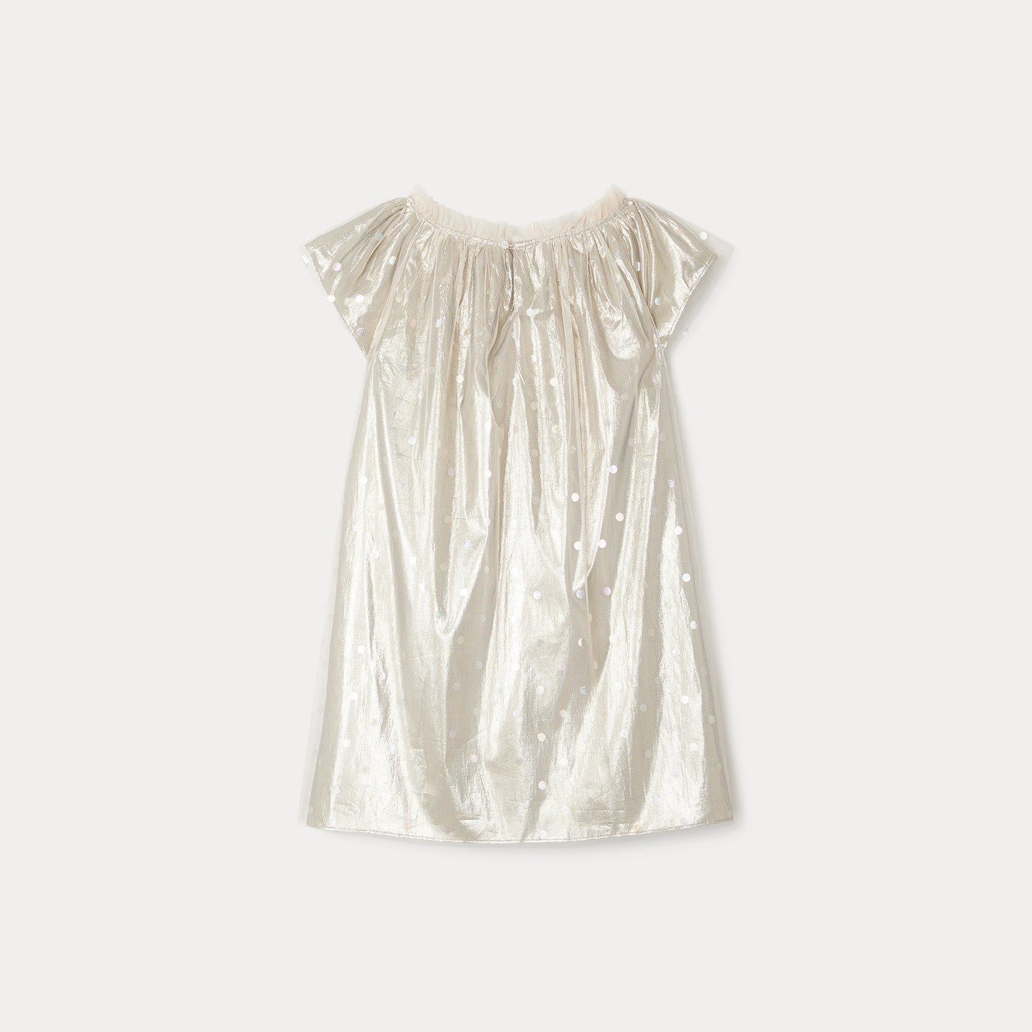 Girl | Charlotte Formal Dress | Pea Ecru