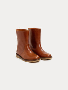 Girl | Wild Ankle Boots | Caramel