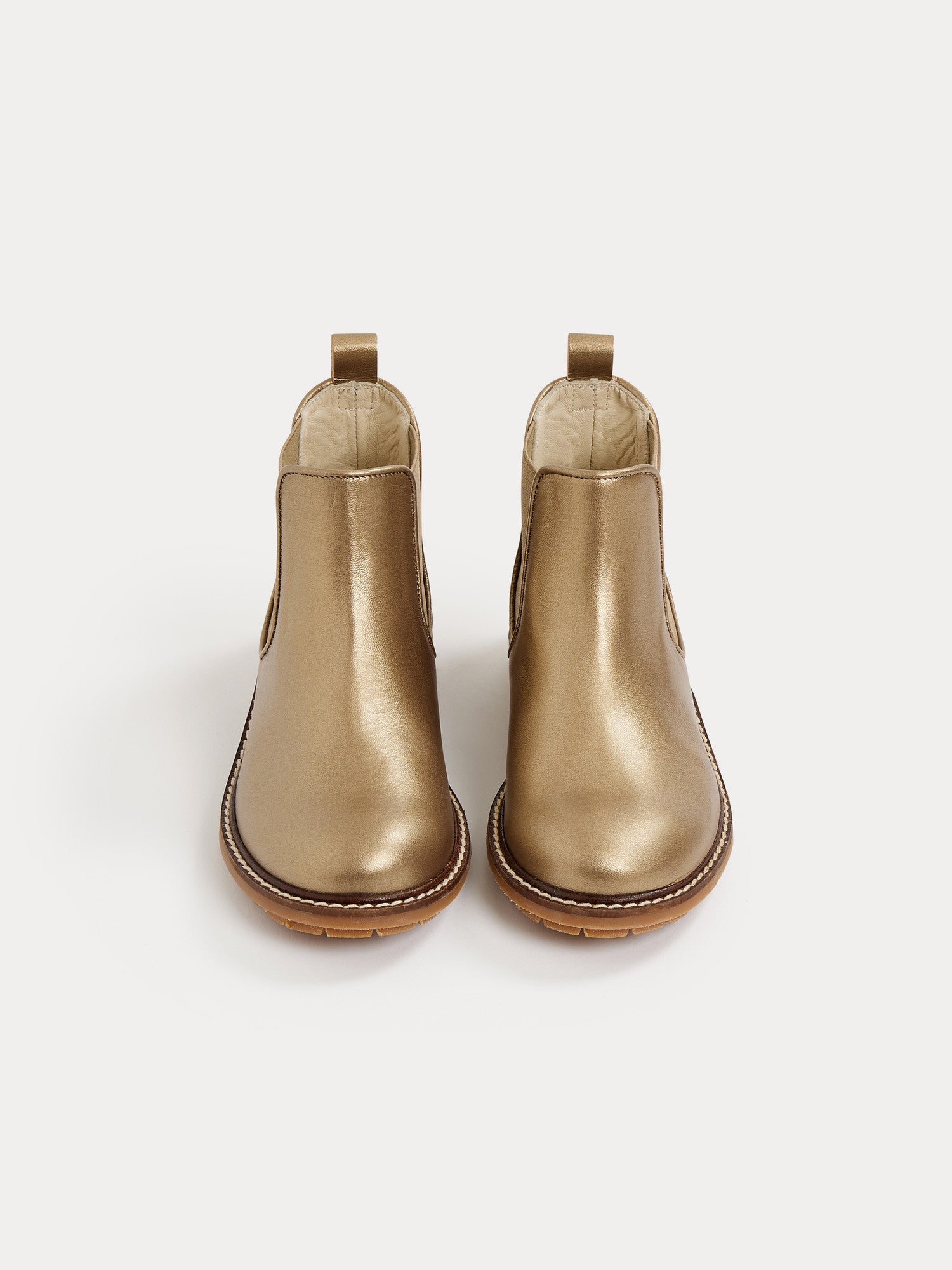 Girl | Mathis Elastic Ankle Boots | Bronze