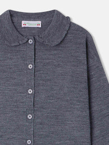 Girl | Diana Cardigan | Medium Heathered Gray