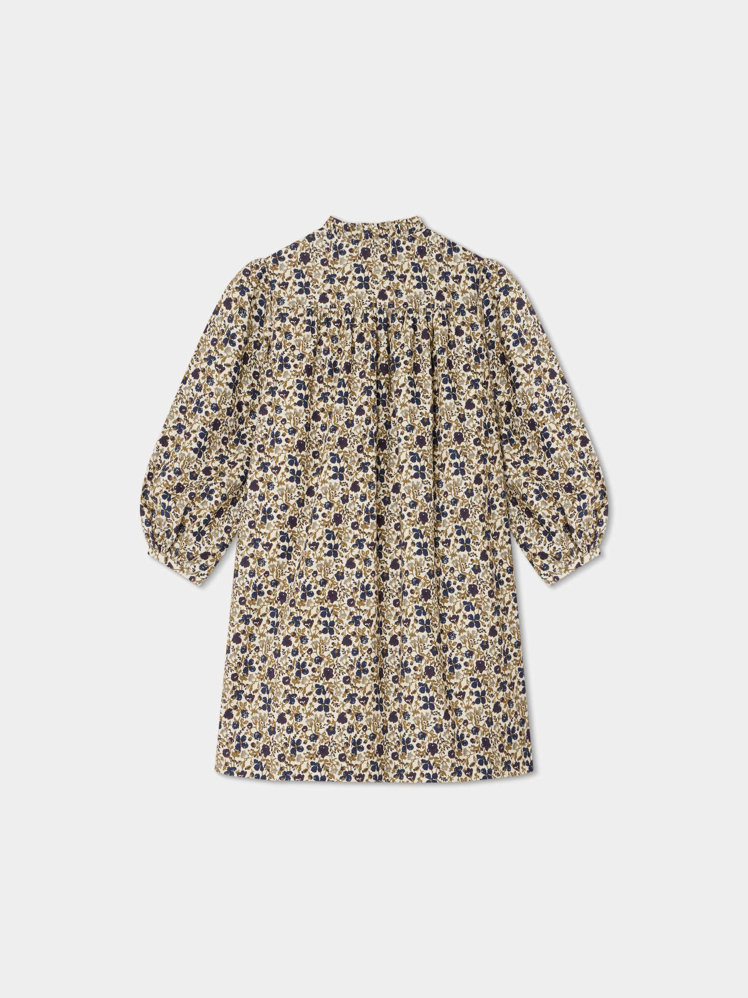 Girl | Tamsin Smocked Dress | Beige