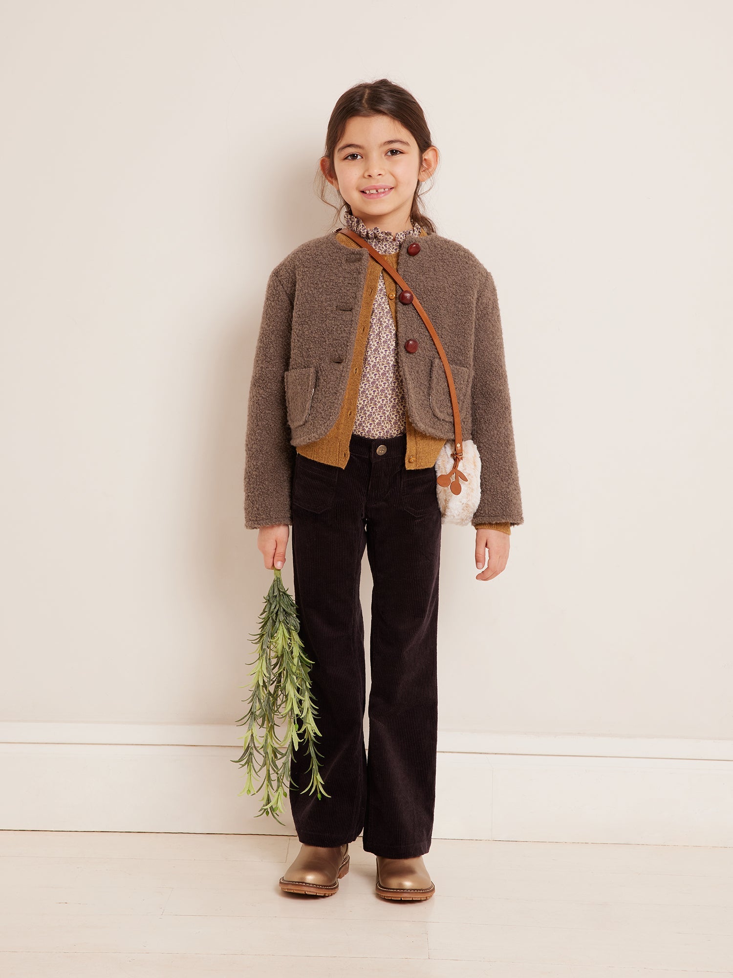 Girl | Junon Pants | Blueberry