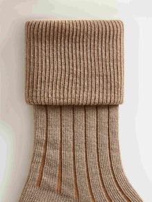 Unisex | Thorild Ribbed Socks | Natural