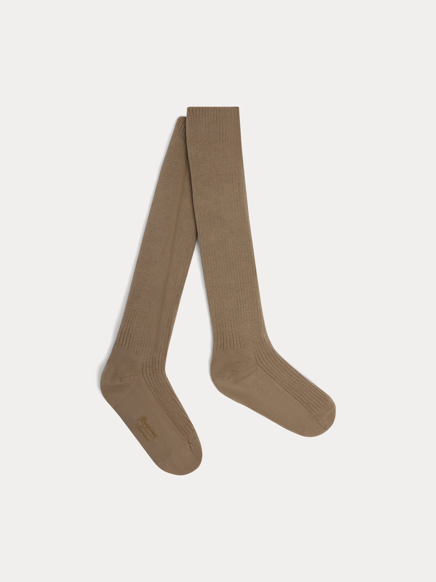 Girl | Thomina Ribbed Tights | Brown