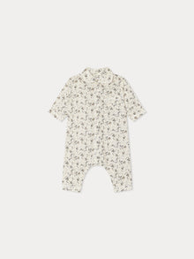 Unisex | Reve Jumpsuit | Ecru Flowers