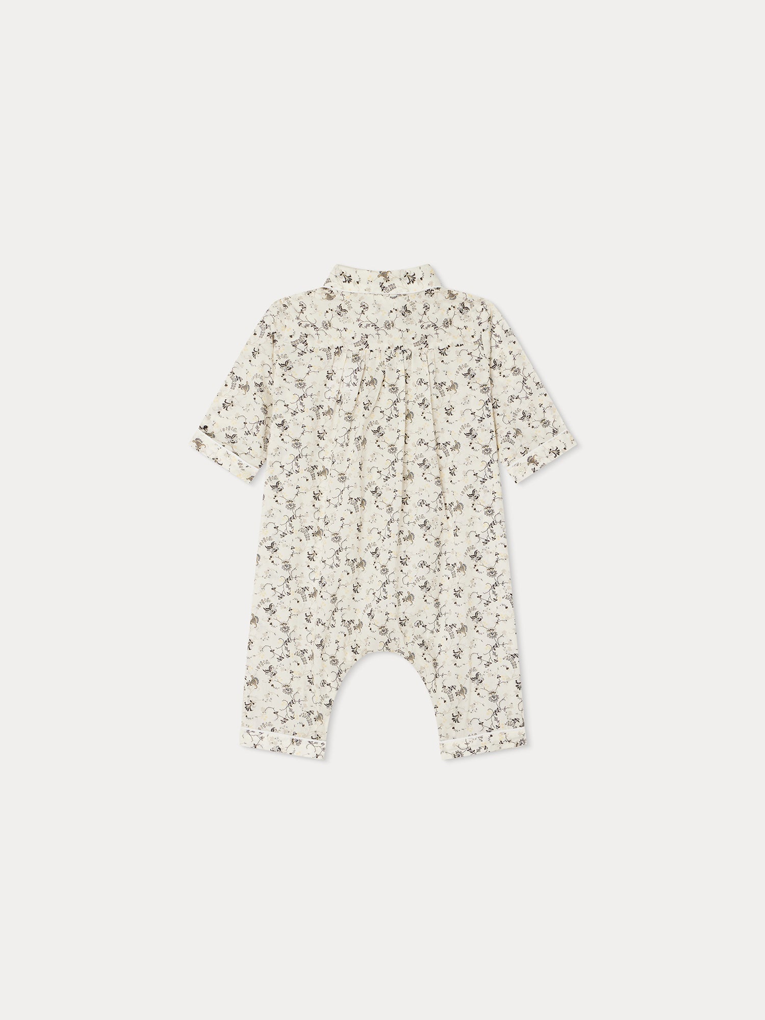 Unisex | Reve Jumpsuit | Ecru Flowers