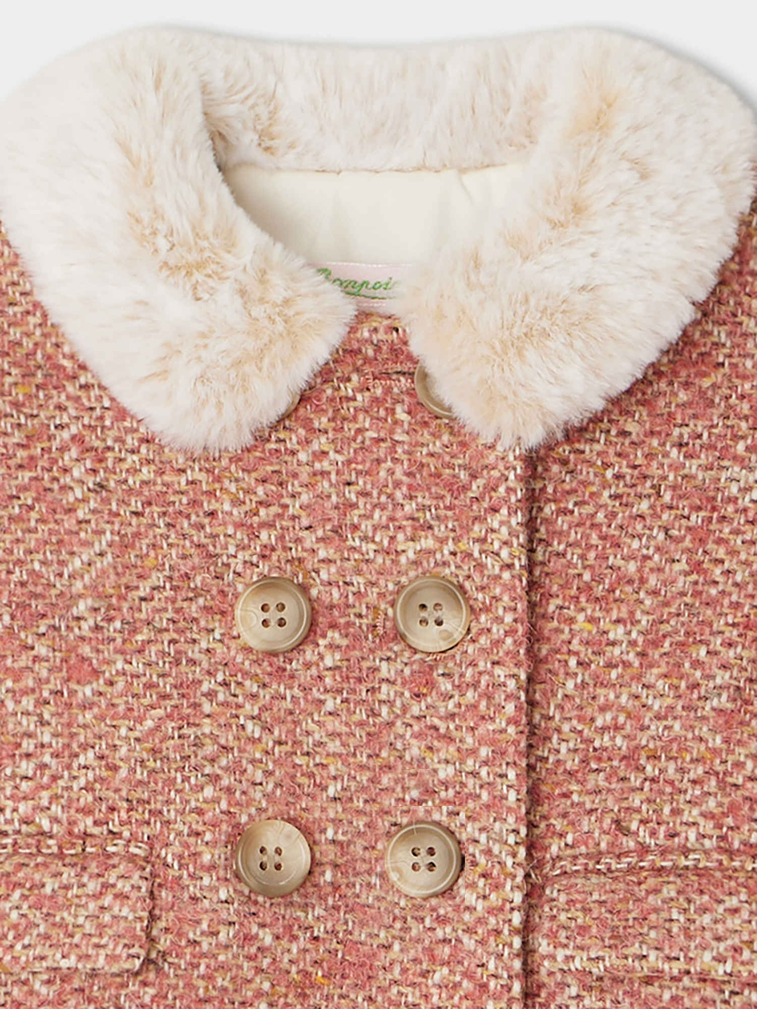 Girl | Moka Wool Blend Coat | Make Up