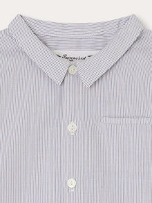 Boy | Boubou Shirt | Grey Stripes