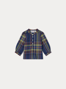 Boy | Polisson Shirt | Navy Tartan