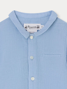 Boy | Boubou Shirt | Blue Grey