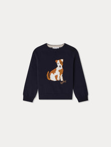 Boy | Gabor Cotton And Wool Sweater | Navy