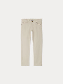 Boy | Dewey White Corduroy Pants | Natural
