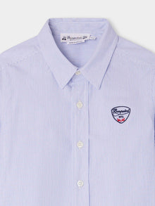 Boy | Tangui Blue Striped Shirt | Blue