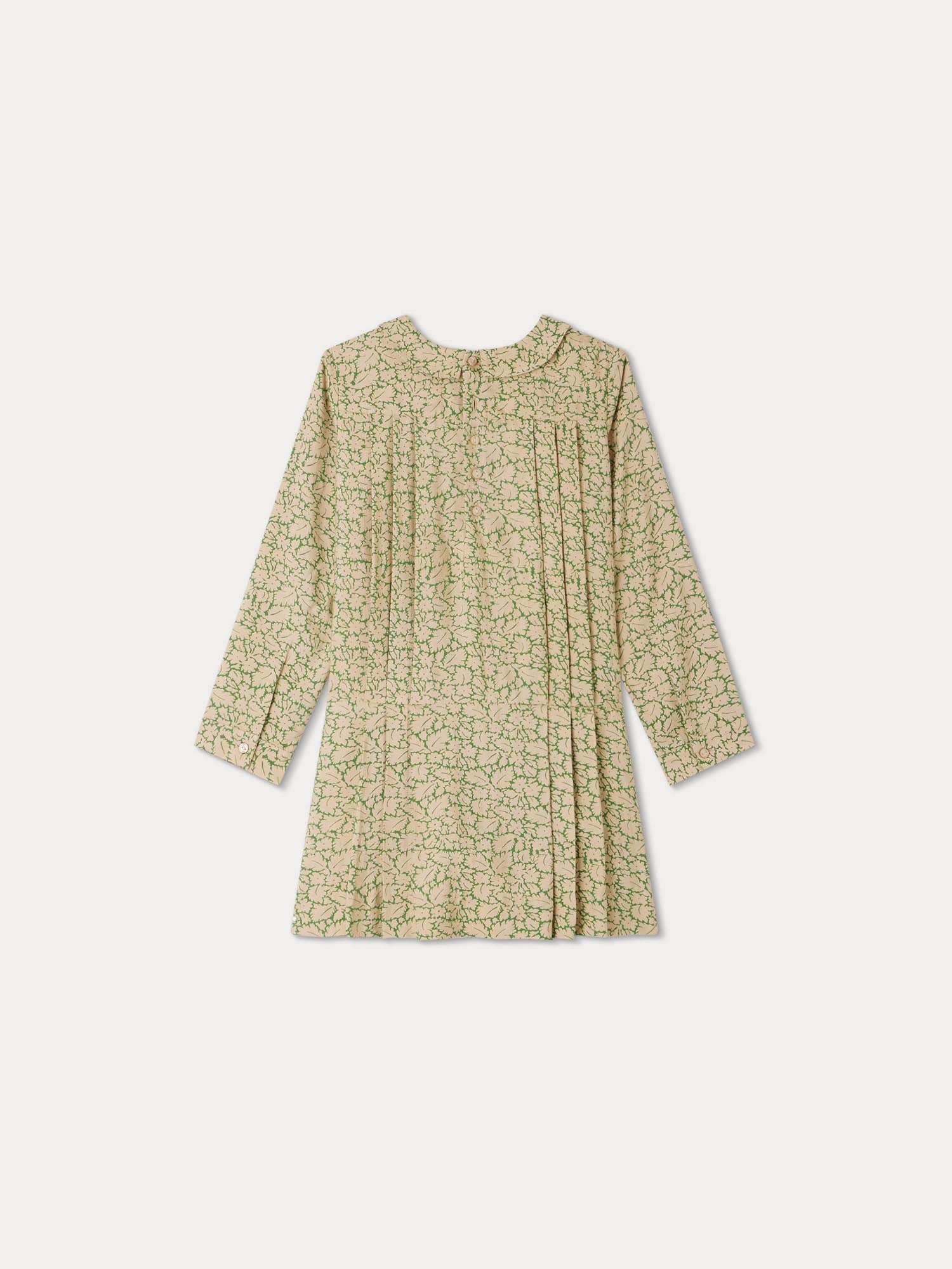 Girl | Genziana Peter Pan Collar Dress | Clover