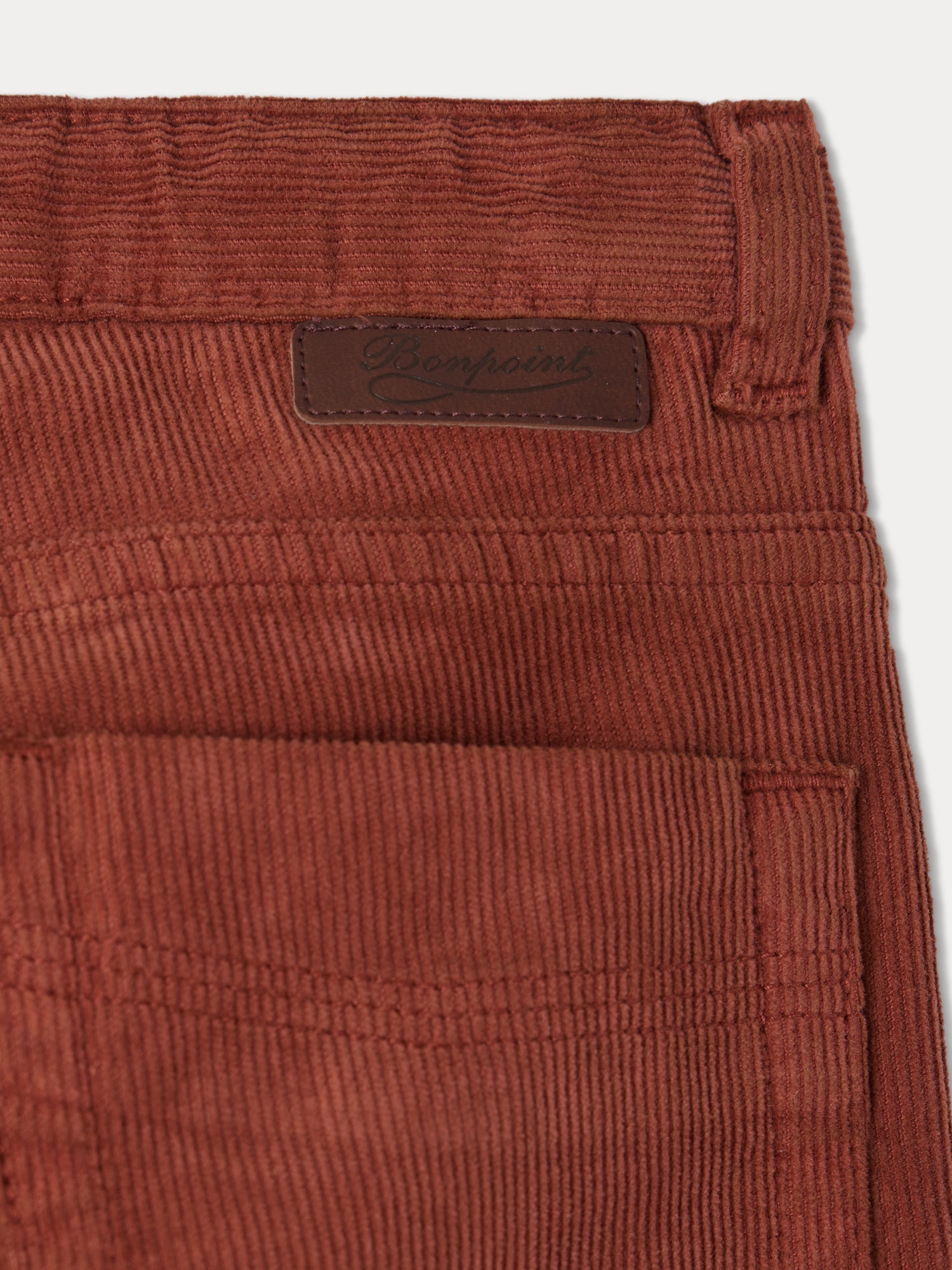 Unisex | Dewey Dark Brown Corduroy Pants | Chestnut