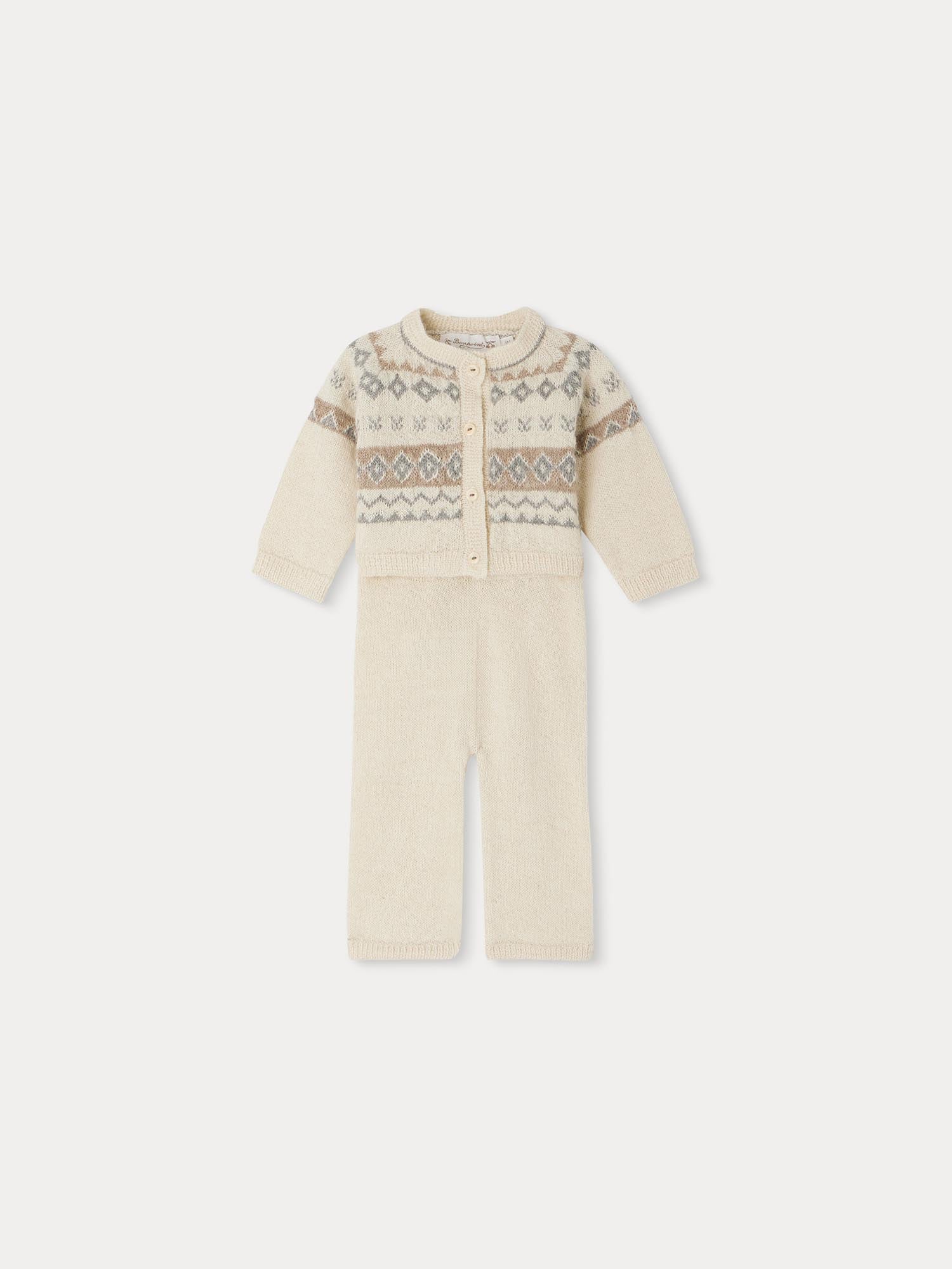 Boy | Grifin Alpaca Set | Natural White