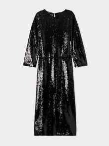 Women | Bonpoint X Vanessa Seward Glow Sequin Dress | Black