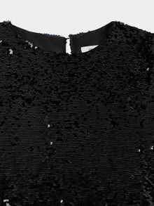 Women | Bonpoint X Vanessa Seward Glow Sequin Dress | Black