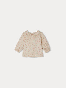 Girl | Tenvol Cherry Print Blouse | Light Pink