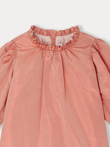 Girl | Grittie Silk Taffeta Dress | Pink