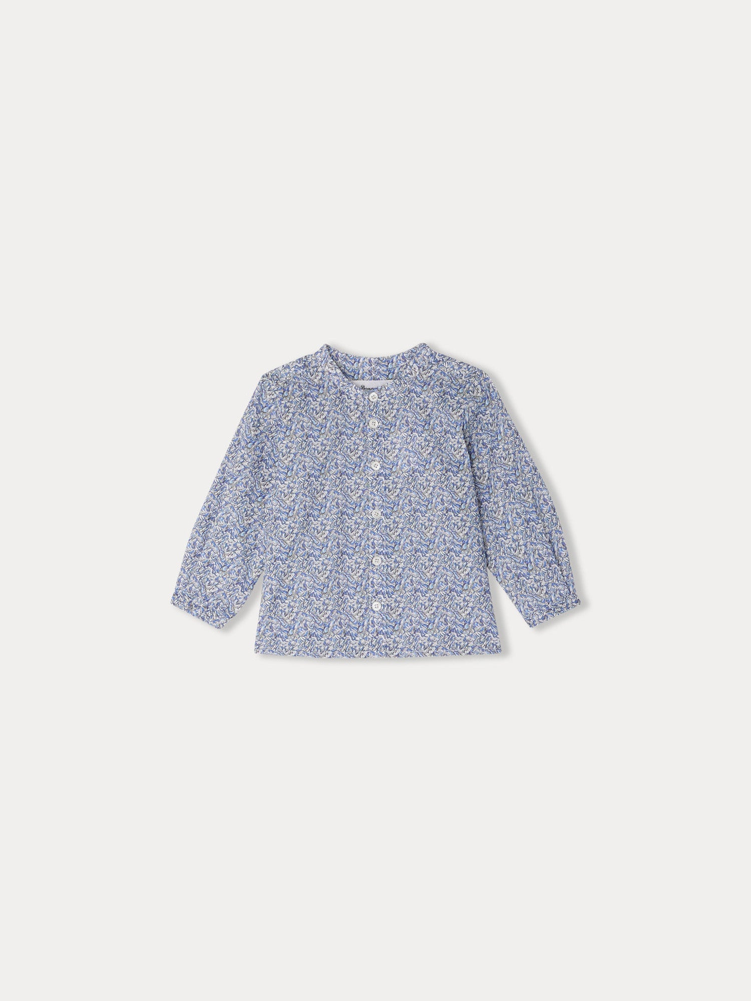 Boy | Cicero Tunic In Liberty Fabric | Printed Blue